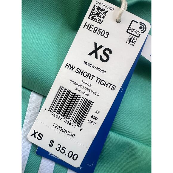 Adidas women XS gym shorts new with tags - Picture 2 of 2